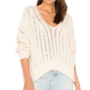 Free People Infinite V-Neck Sweater Size XS/S